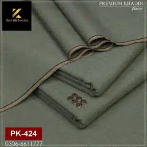 PK-424 Dim Green (Winter Premium Khaddi)
